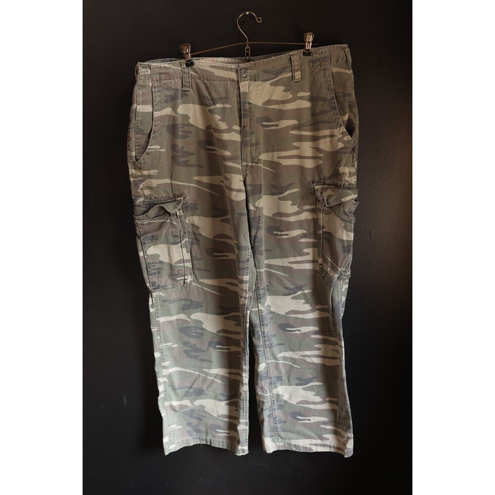 S And B Quality Apparel Outfitters Y2K Men's Camouflage Cargo Baggy Pants 40X32